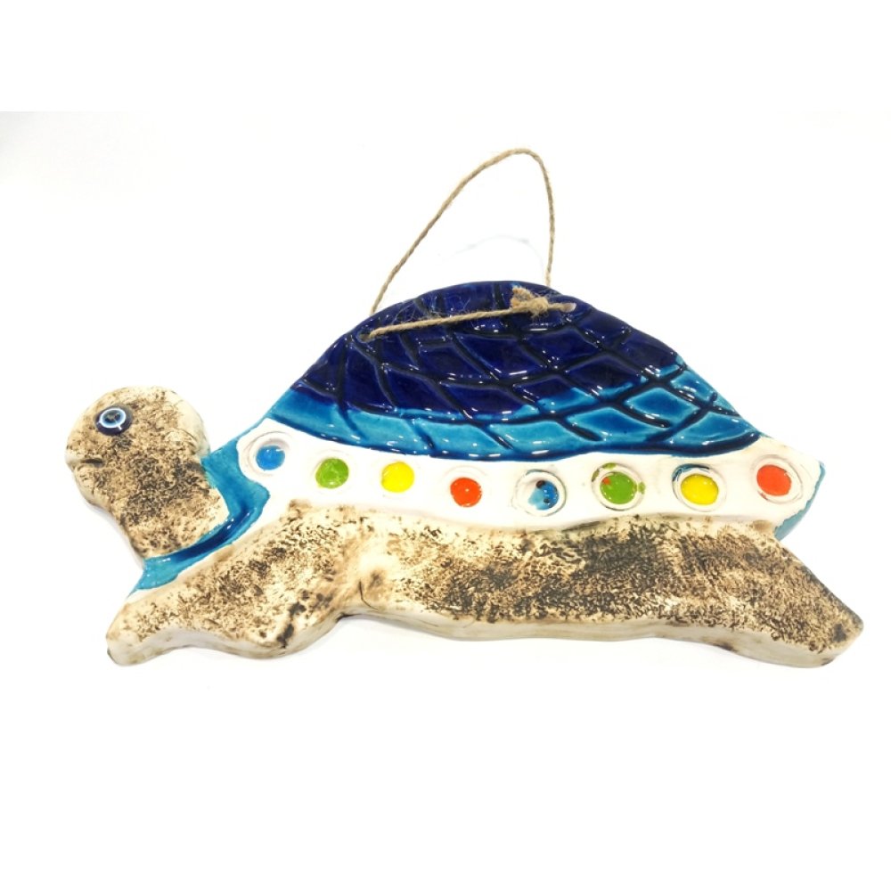 Wall Decoration Hanging Tile Turtle Large Size