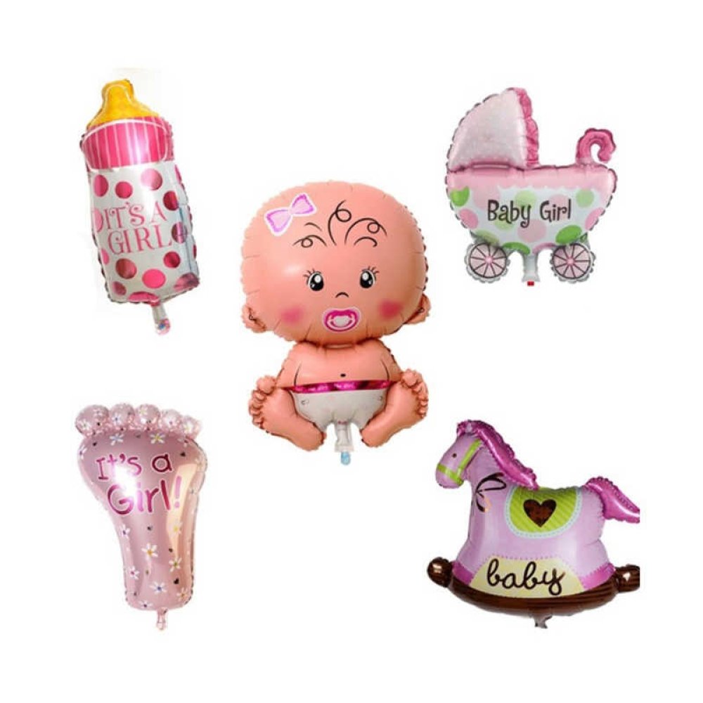 Foil Balloon Baby Goods 16 Inch Pink Pk:1-300