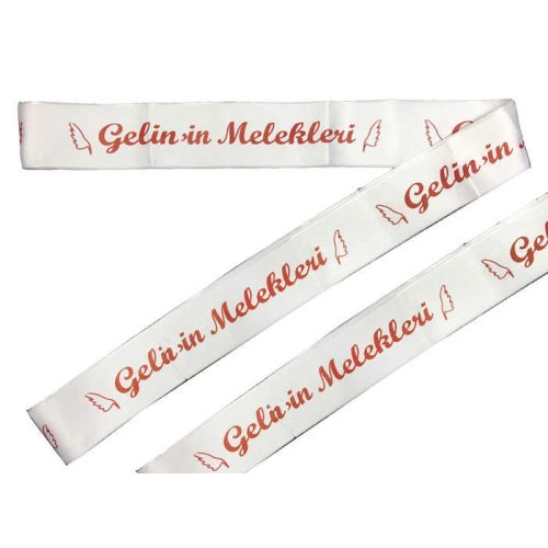 Bride Belt Angels Of The Bride 6X2Mt Ribbon Red Pk:1-300