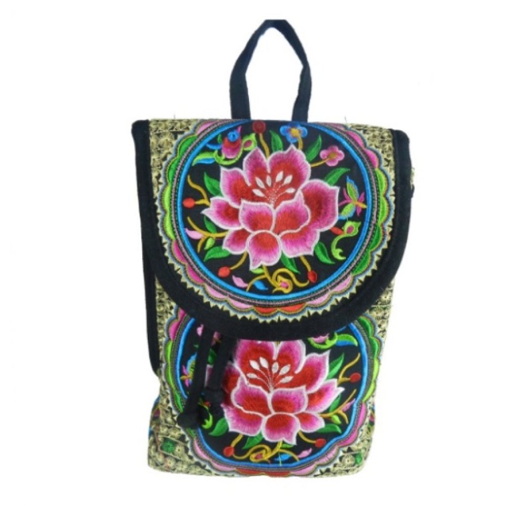 Rose Patterned Women's Backpack