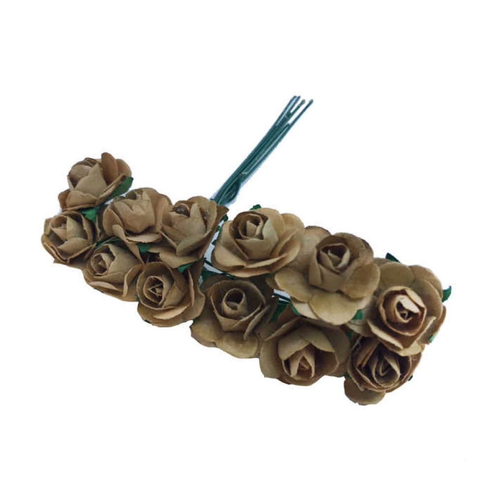 Rose Paper Small Brown P144-150