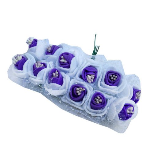 Rose Latex Middle Bud Purple P144-100