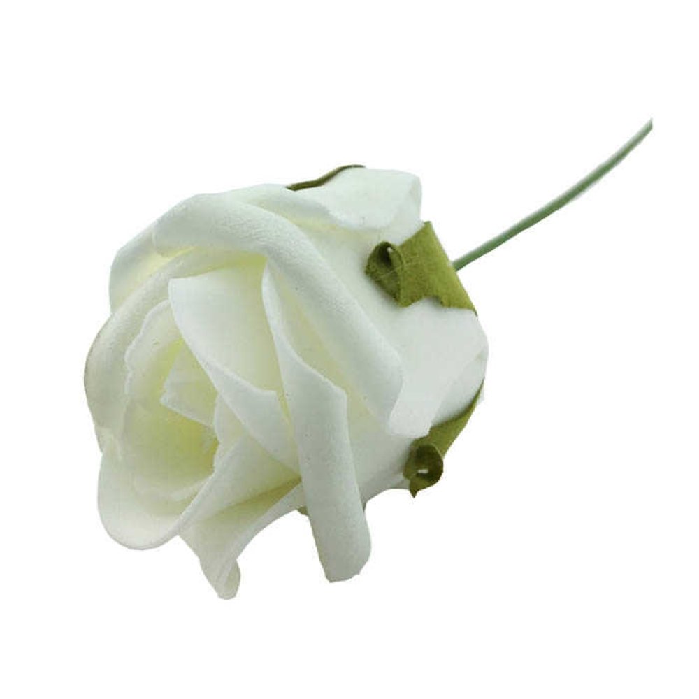 Rose Single Oversize Cream Pk:20 Kl:100