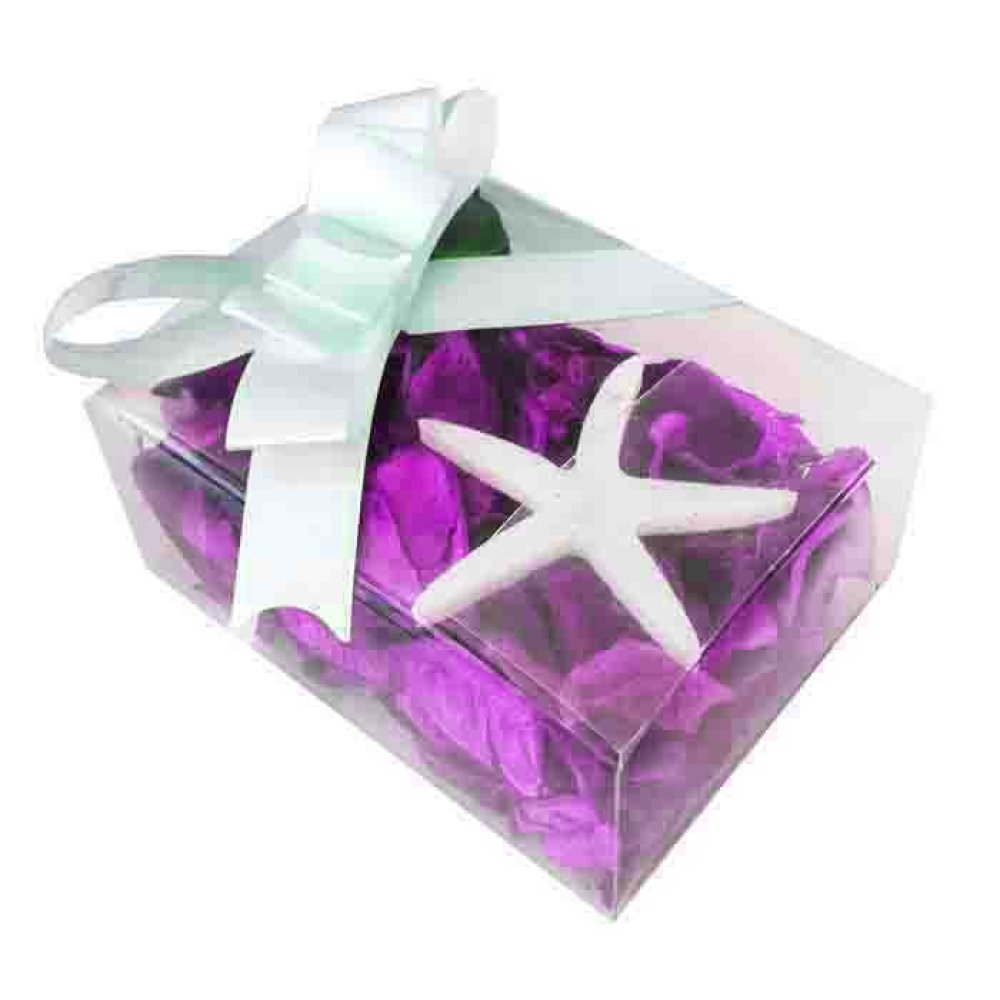 Rose Leaf Scented Acetate Boxed Purple P60Gr Kl:50