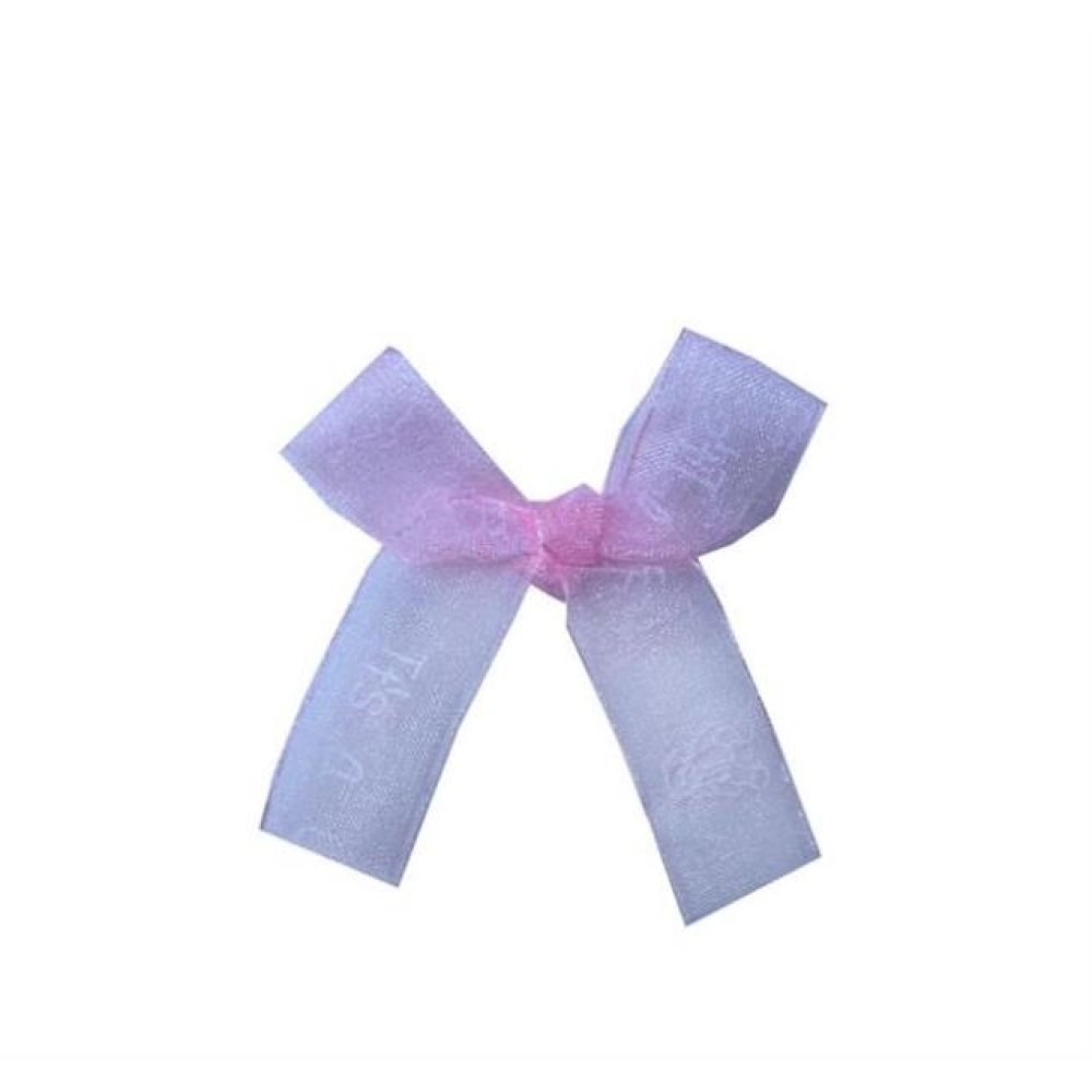 It's Baby Pink Blue Ready Ribbon Bow 100 pcs