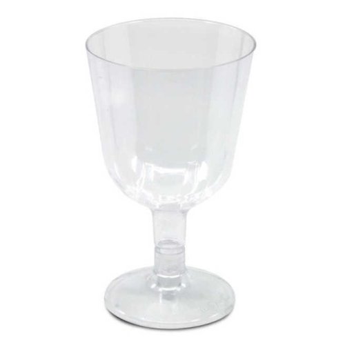 Glass Acrylic Short Foot 150 Ml Transparent Pk:6 Kl:48