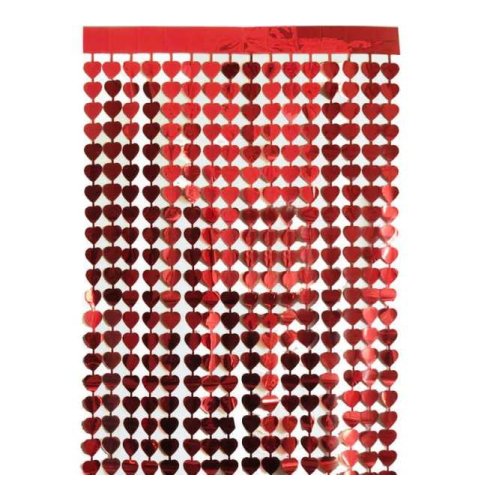 Heart Shaped Backdrop Ornamental Door Banner