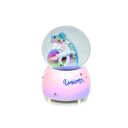 Oversized Snow Globe with Snowblower Motor