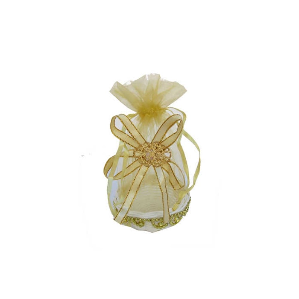 Pack With Wick Basket Gold Pk10-480