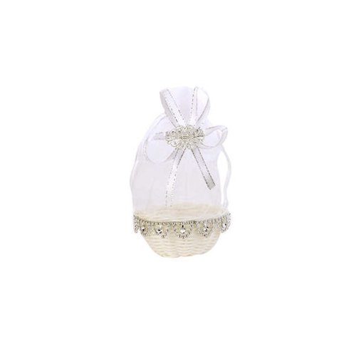 Pack With Wick Basket Silver Pk10-480