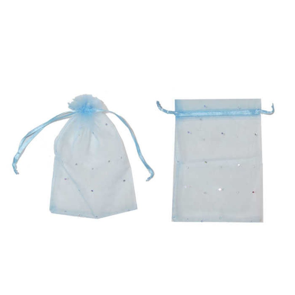 Bag Stone Big Blue 12X17Cm P50-100