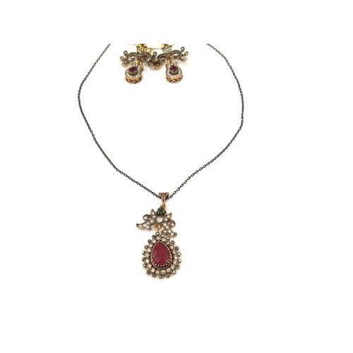 Henna Night Accessories Necklace Earring Set