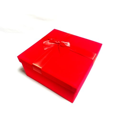 Red Velvet Gift Box of 3