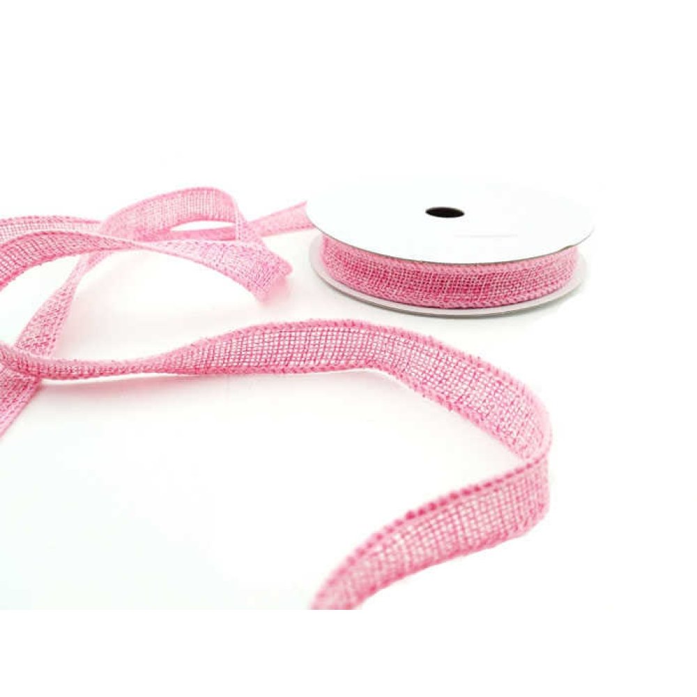 Ribbon Jute Crossroom Pink 3Cm 10Mt Pk:1 Kl:300