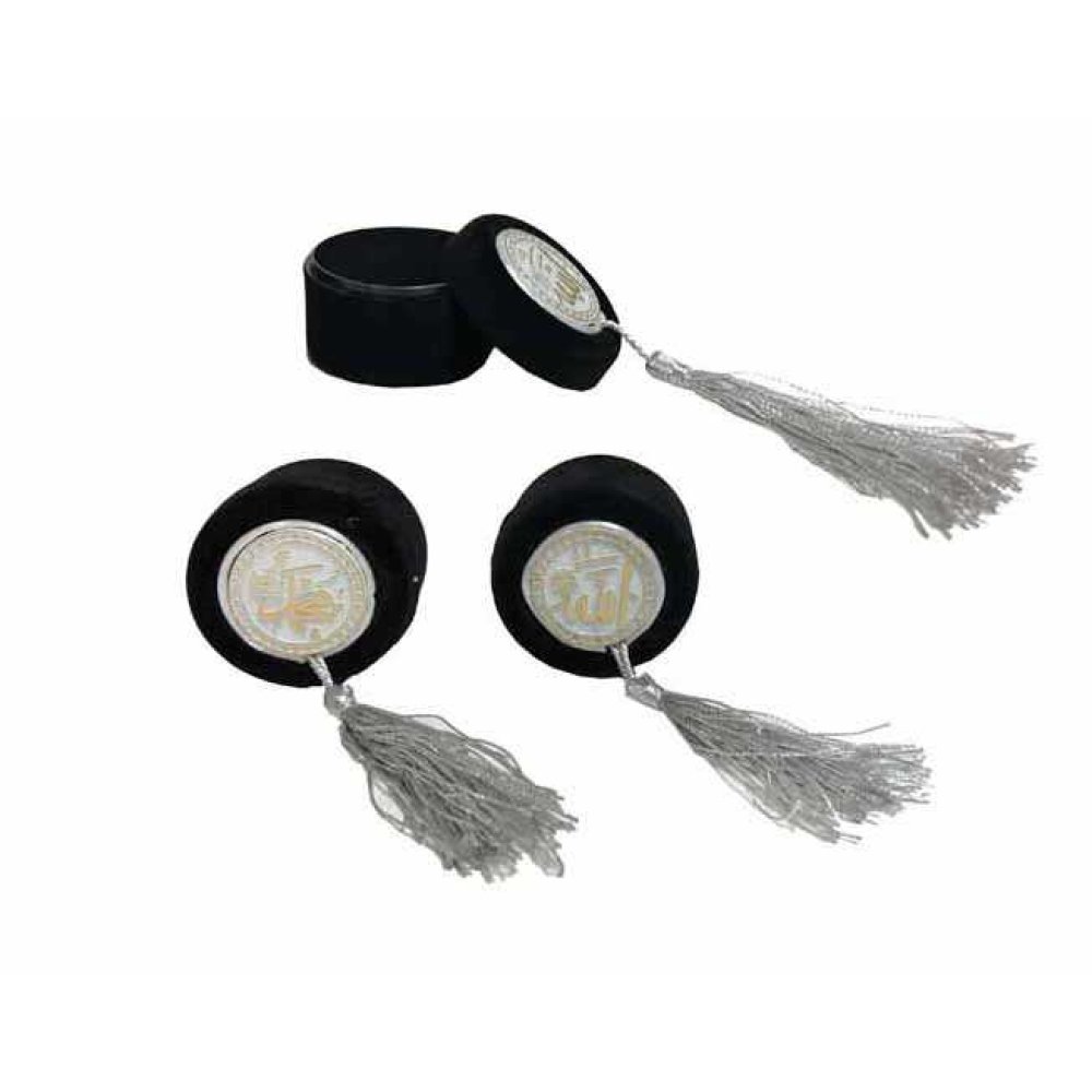 Box Verse Flock Coating With Fringes Black P10-500