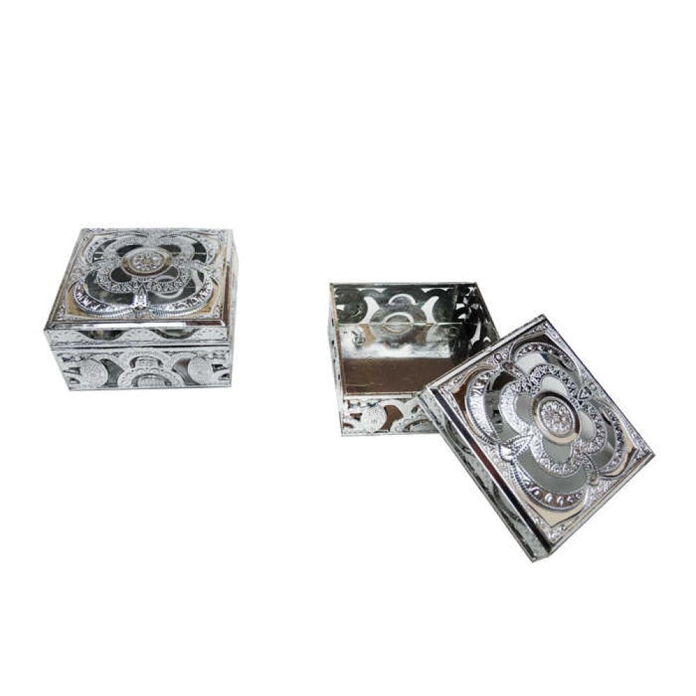 Square Box Silver 3*5.5Cm P10-400