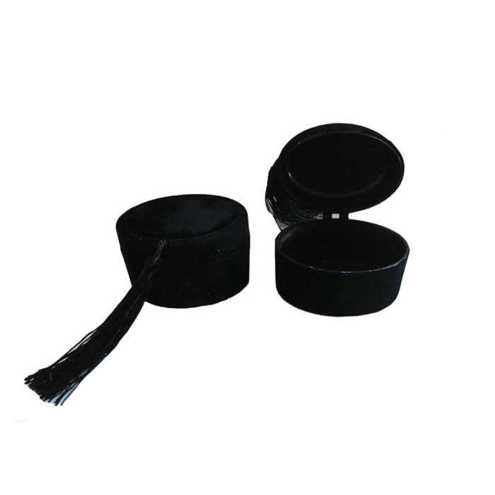 Box Oval Flock Coating Black Pk:10 Kl:400