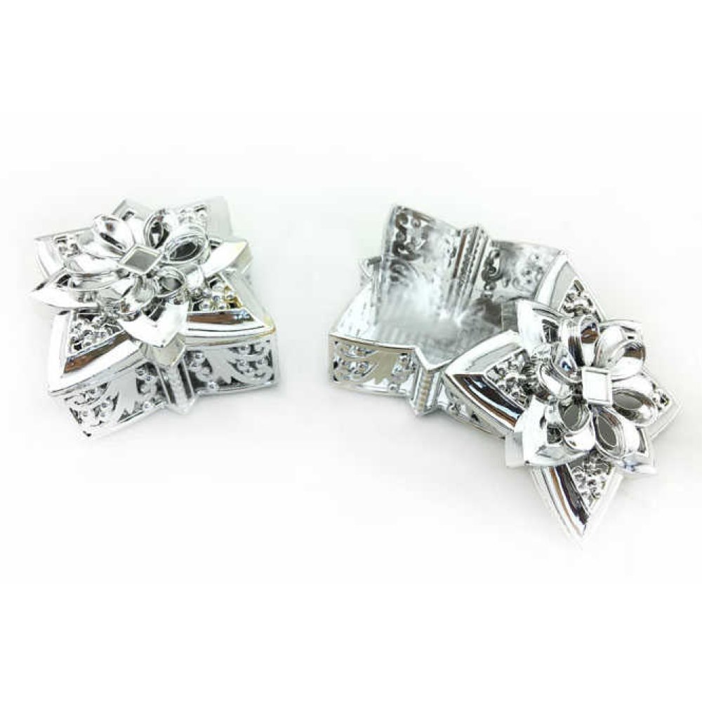 Box Star And Square Model Silver Pk:10 Kl:400