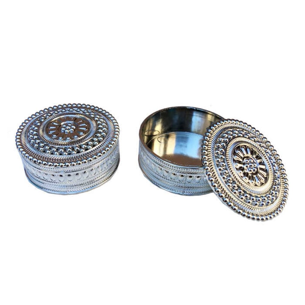 Box Round Model New Silver P10-400