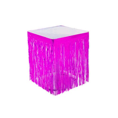 Table Edge Skirt And Finish Metallized Pink P1-100