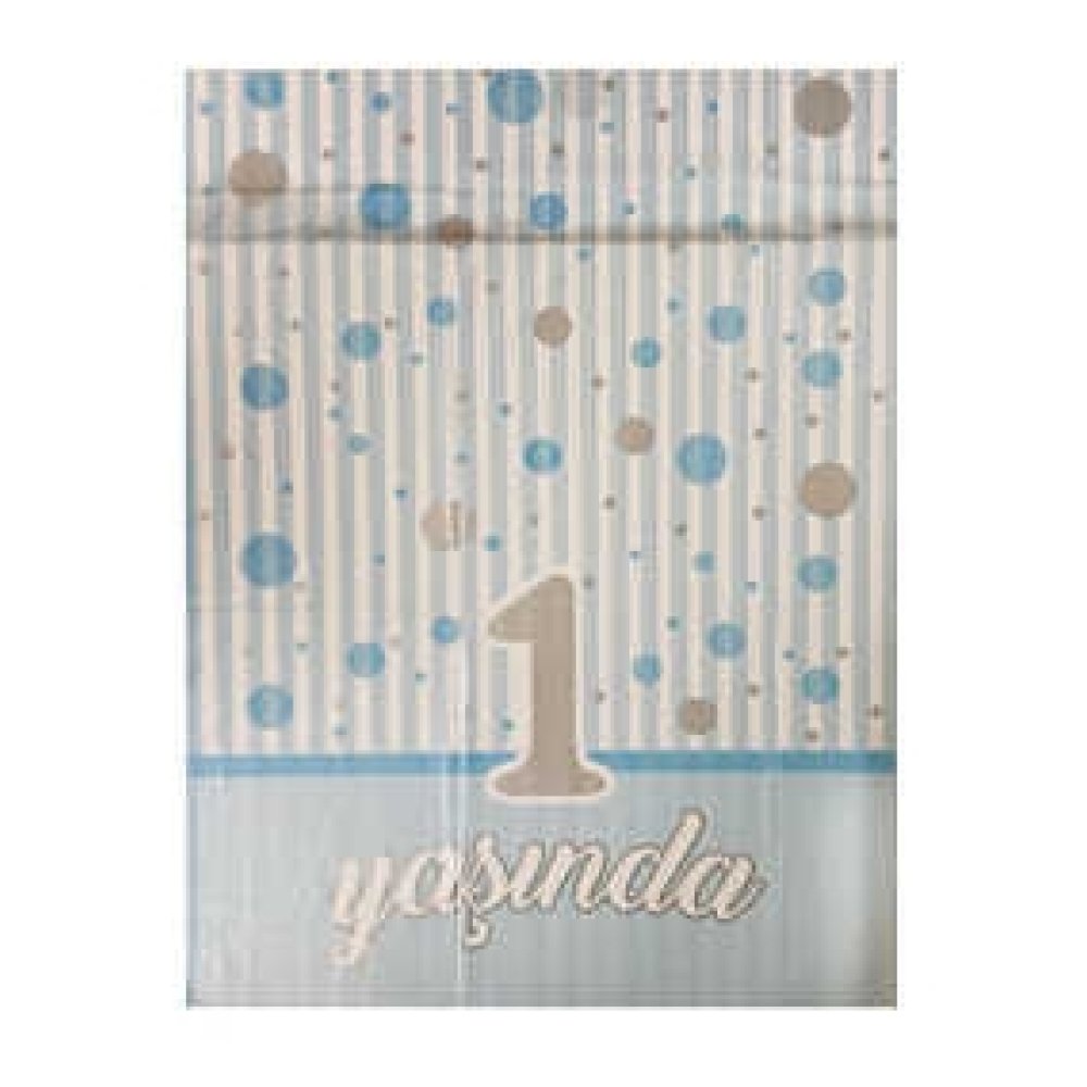 Table Cover 1 Year Old Blue 120X180 Cm Pk:1 Kl:200