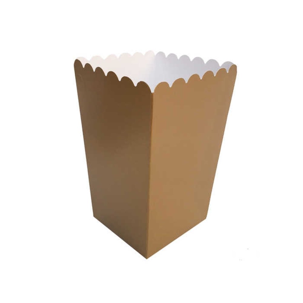 Corn Chips Box Flat Gold Pk:10-100