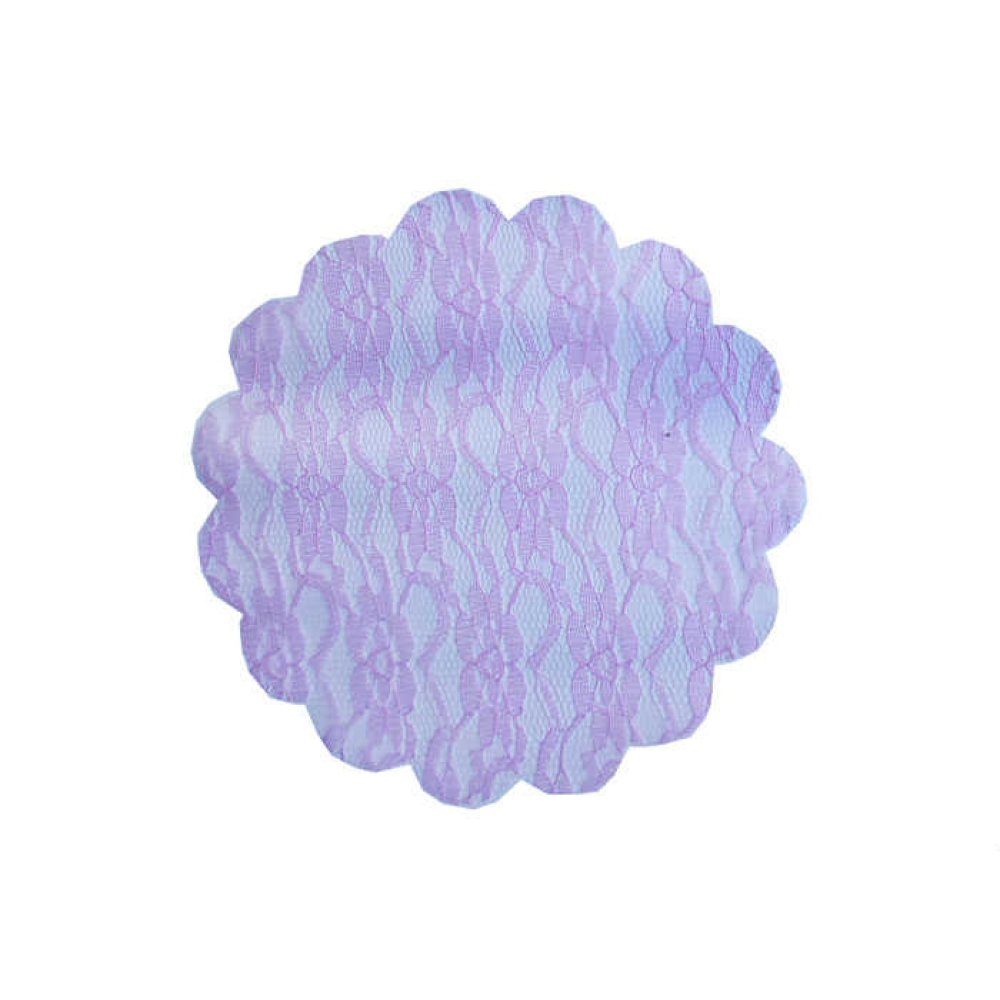 Organze Lace Patterned Pink 22Cm P100-100