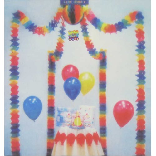 Middle Ornament Edge Mixed Color Pk:1 Kl:72