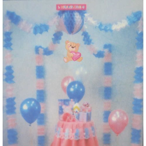 Central Ornament Edge Blue Pk:1 Kl:72