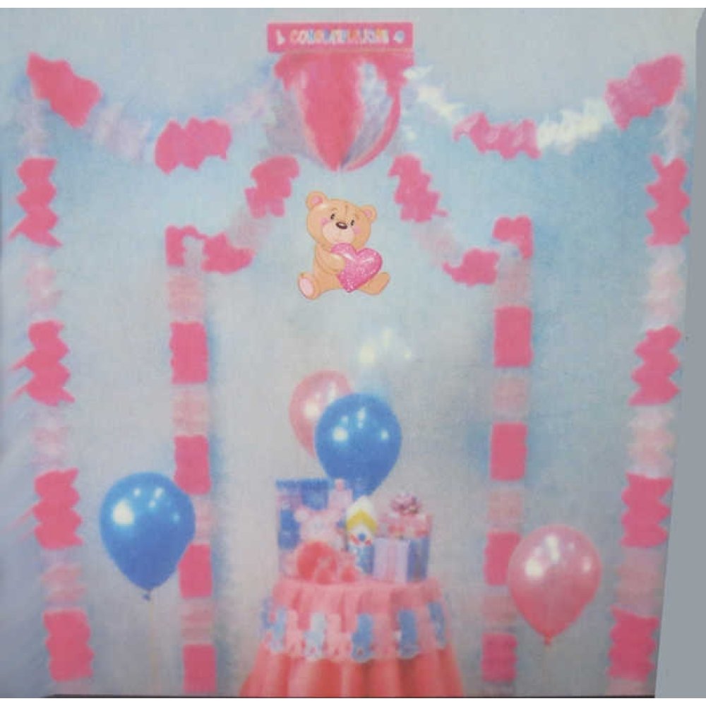 Central Ornament Edge Pink Pk:1 Kl:72