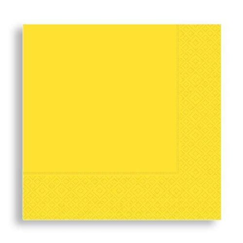 Napkin Yellow 33X33Cm Pk:16 Kl:24