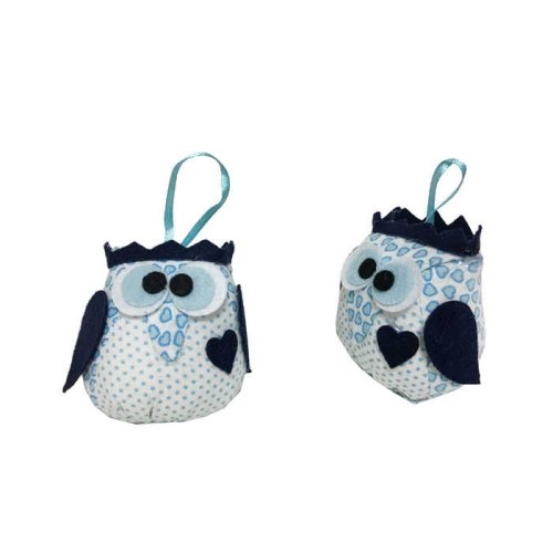 Plush Owl Blue (001) P12-480