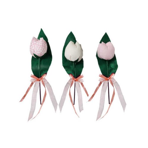 Plush Tulip Rod Pink (003) P12-600