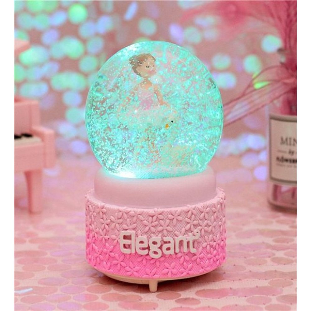 Spray Ballerina Girl Snow Globe