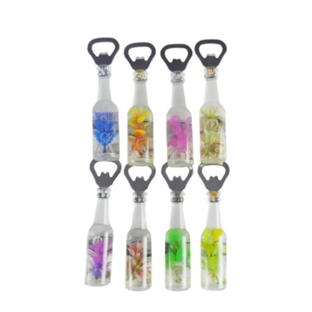 Transparent Bottle Fridge Magnet Opener