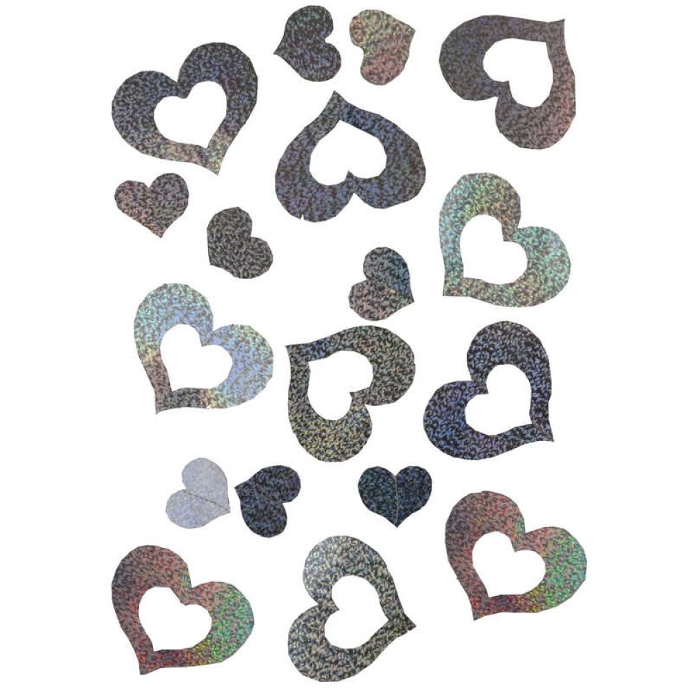 Fundamental Ornament With Heart Hologram 2Mt Silver Pk:1 Kl:500