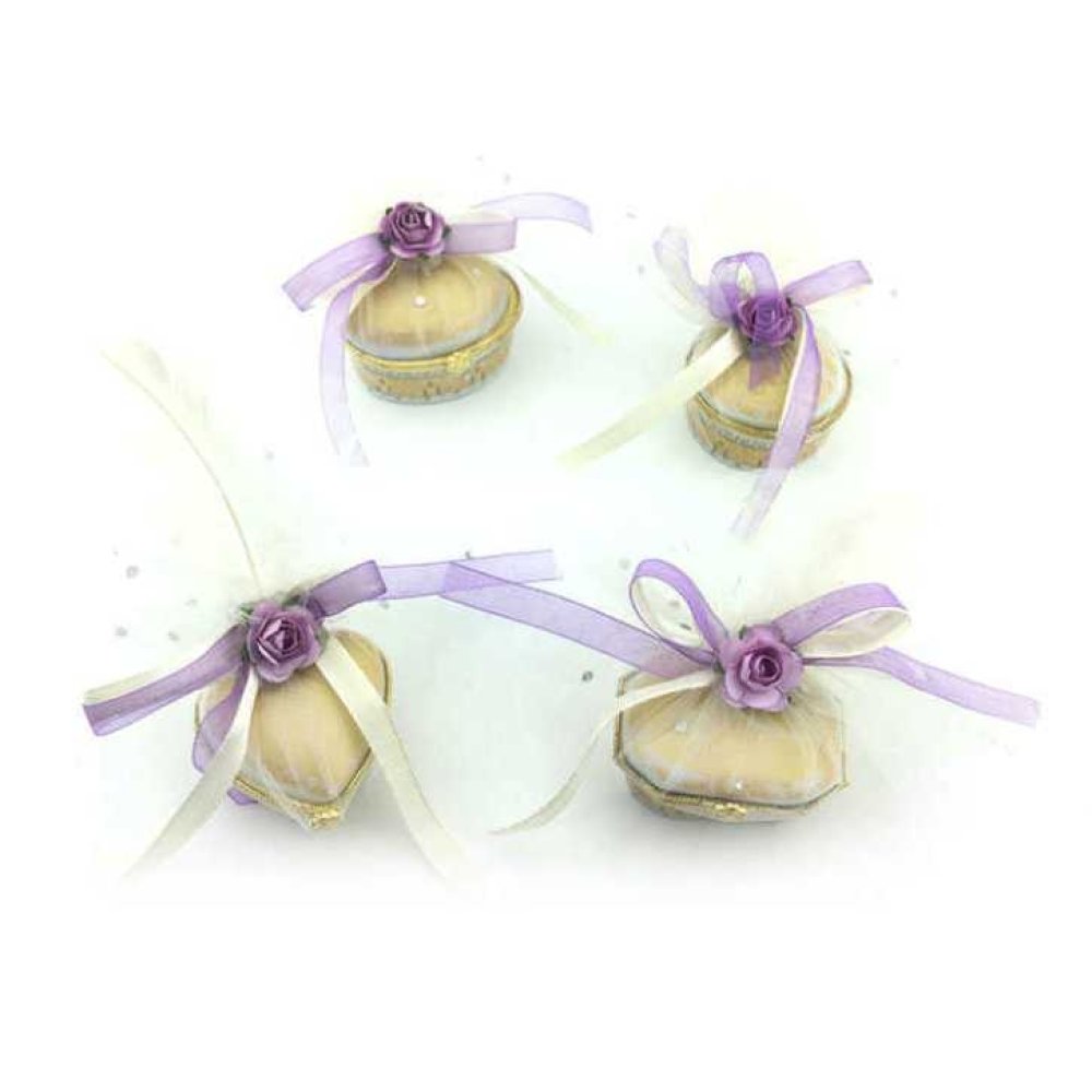 Decorated Tugra Ceramic Box 30 Pcs