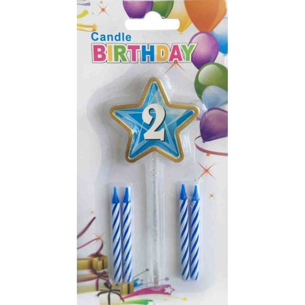 Wholesale 2 Years Birthday Candles