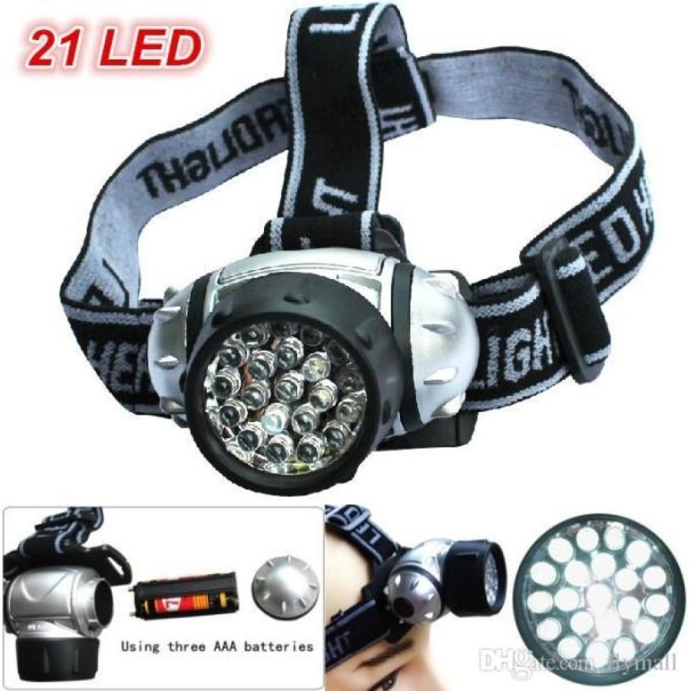 Wholesale 21 Led Hunter Head Flashlight