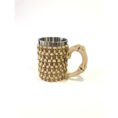 Wholesale 3D Skeleton Design Drinking Glass Mug