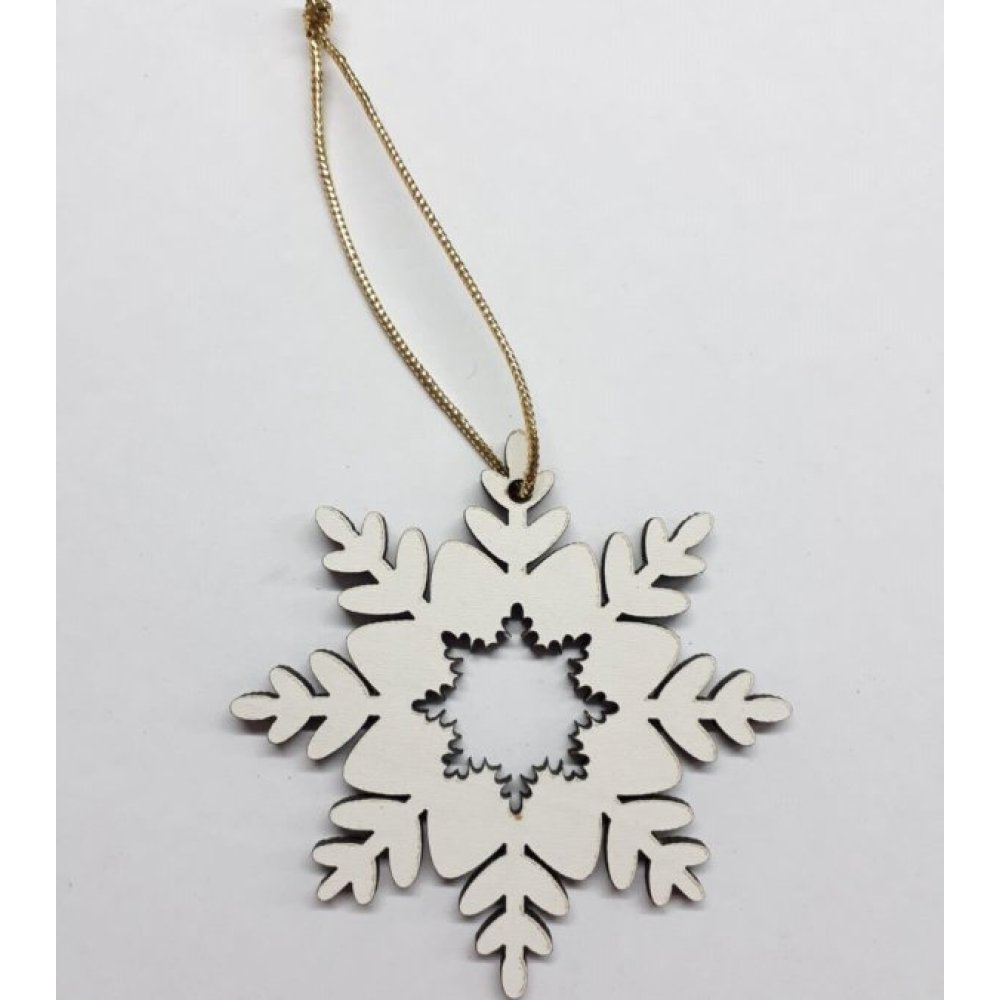 Wholesale Wooden Pine Tree Ornaments 3 Pieces