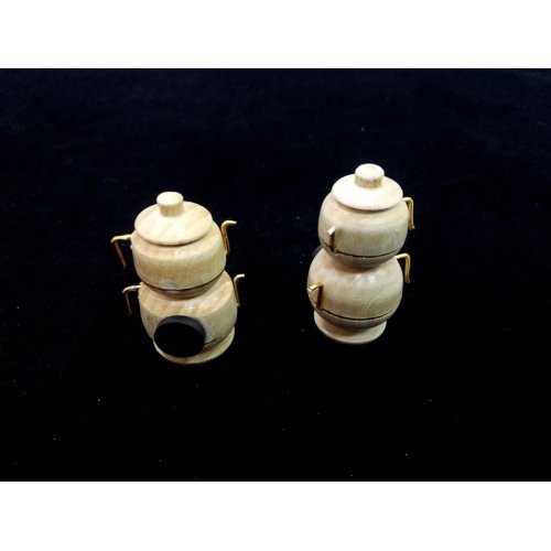 Wholesale Wooden Teapot Fridge Ornament Magnet