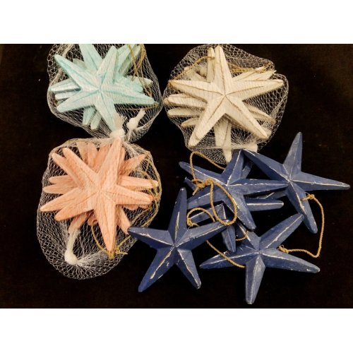 Wholesale Wooden Starfish Ornament