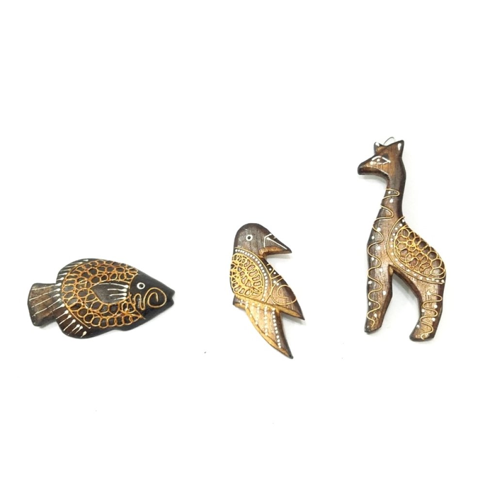 Wholesale Wooden Indonesia Design Magnet