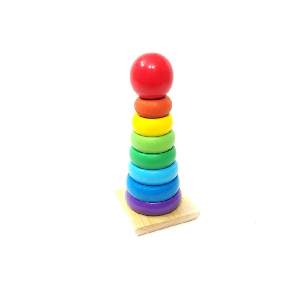 Wholesale Wooden Hanoi Rainbow Tower