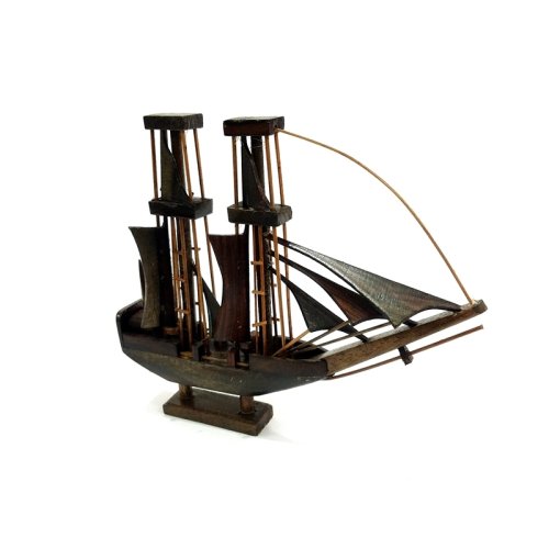 Wooden Souvenir Sailboat