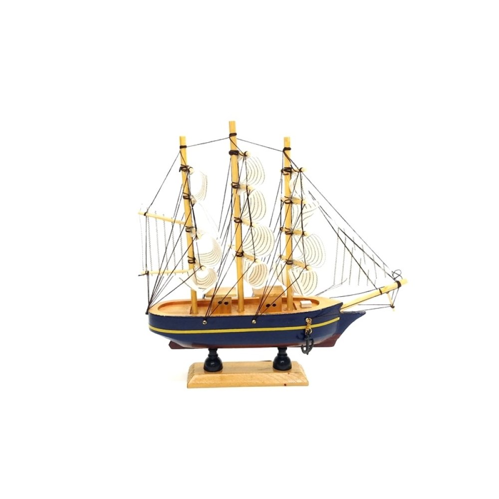 Wholesale Wooden Souvenirs Sailing Ship 24 cm