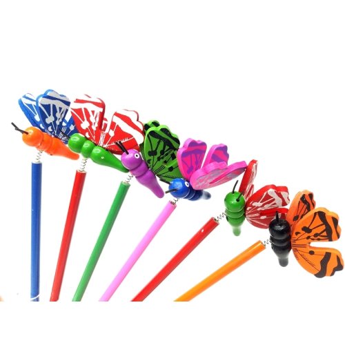 Wholesale Wooden Butterfly Pencil