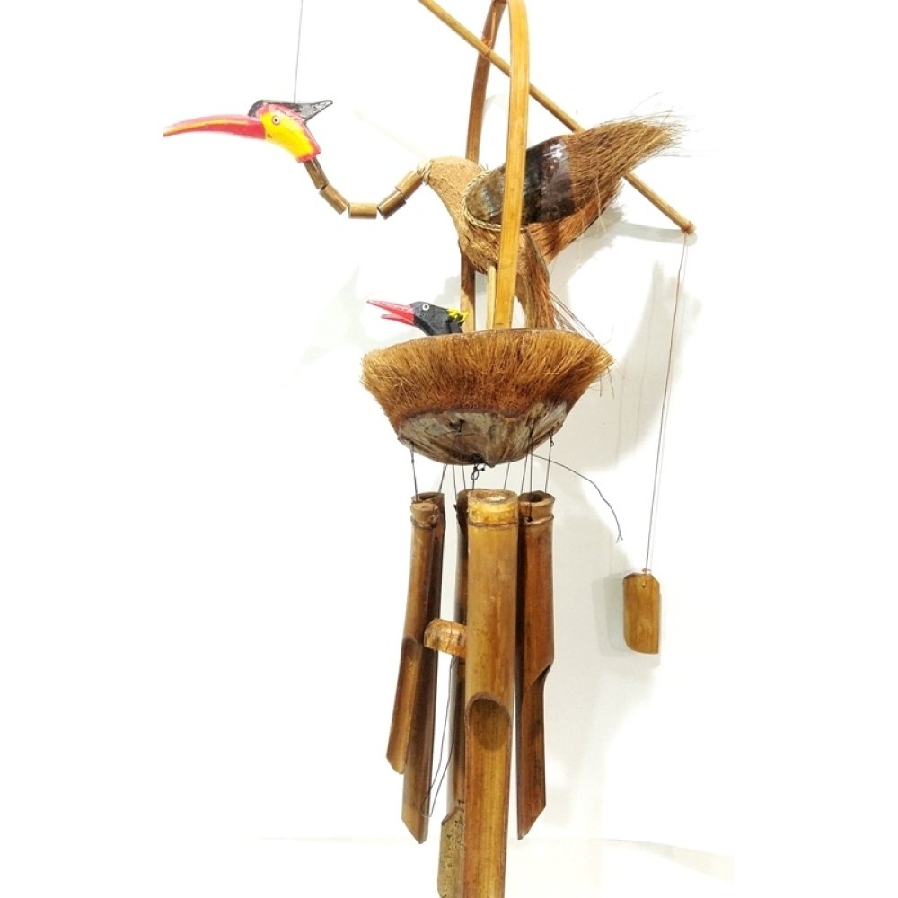 Wholesale Wooden Bird Wind Chime