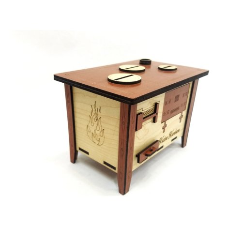 Wholesale Wooden Cooker Piggy Bank